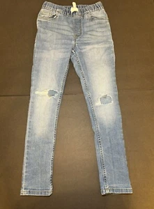 Oshkosh B’gosh Boys Jean Pants Pull-on Light Jeans Size 7 Youth - Picture 1 of 3
