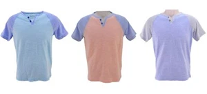 Lot 3 Boston Traders Boys Short Sleeve T-Shirt Size 7-8 S Orange/Blue/Green - Picture 1 of 16