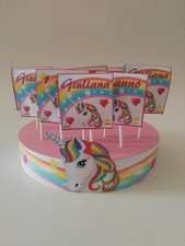 base 20 lecca lecca accessori sweet table festa compleanno unicorno battesimo