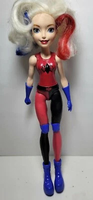 DC Comics Super Hero Girls - Harley Quinn 12"" pulgadas figura de acción coleccionables Foto 1 de 4