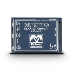 Palmer Duetto, Nano Mixer for Guitars and Line Signals - Picture 1 of 7