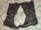 X-APPEAL Girls Teen "ADELE" Grey Gray Tall Mid-Calf Boots Size 6 Womens