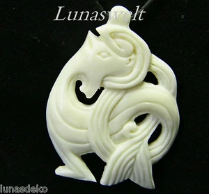 Necklace "Viking dragon", bone bovine bone, new, medieval, Viking, Celts - Picture 1 of 1