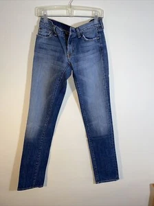 7For All Mankind Classic USA Y2K Roxanne Jeans Gr. 28 Stretch Denim 33,5 Schrittlänge - Bild 1 von 11