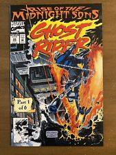 Ghost Rider 28 Marvel Modern Age high grade comic vol. 2 three page centerfold