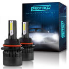 Led Headlight Protekz Kit Hi Beam H1 6000K Bulbs For 2009 - 2010 Kia Optima
