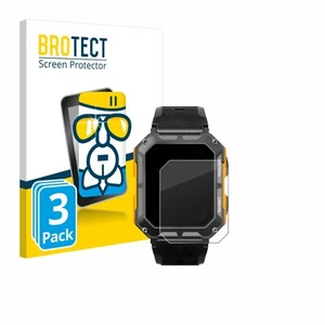 3x Glass Screen Protector for ArmorWatch Smartwatch Protective Glass Protection - Zdjęcie 1 z 7