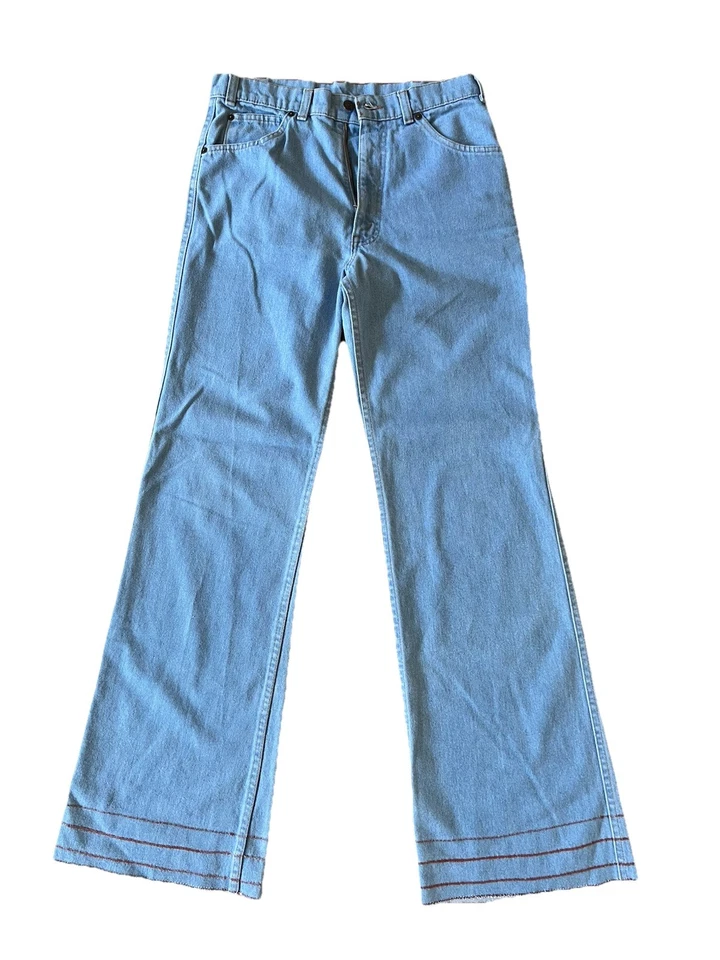 Pantalones de mezclilla Levi’s Orange Tab vintage años 70 campana llamaradas 31x33 Foto 1 de 4