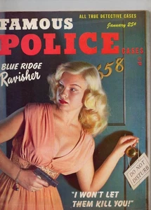 Famous Police Men's Interest Magazine Vol 1 #12 January 1951 G/VG 3.0 - Picture 1 of 2