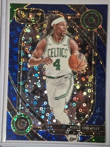 2024-25 Select Jrue Holiday Courtside Blue Disco 25/25 Bookend (eBay 1/1) #260 - Picture 1 of 3