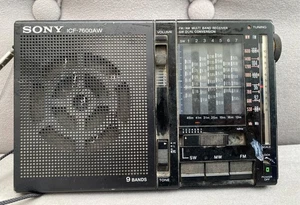 Sony ICF-7600AW 9 bands radio tested & working - Picture 1 of 8