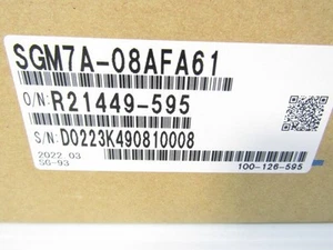 YASKAWA SGM7A-08AFA61 AC Servomotor Neu unbenutzt Lagerartikel - Bild 1 von 3