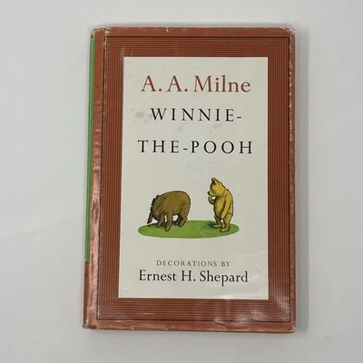 Vintage Winnie The Pooh Book A.A. Milne Dutton 1961 Reprint HC Illustrated Foto 1 de 4