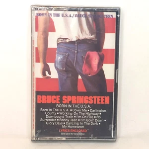 NEW Bruce Springsteen Born In The U.S.A. 1984 Tape Rock Cassette FACTORY SEALED - Picture 1 of 2