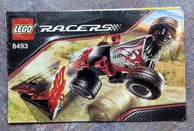 Lego Racers 8493 Instruction Booklet Only - Free Shipping
