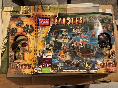 Mega Bloks 3675 Pirates hide out Set - New & Sealed Rare - Image 1 of 4