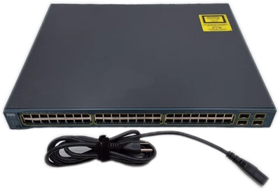 Conmutador administrado Cisco Catalyst 3560 48 puertos PoE Gigabit L3 WS-C3560-48PS-S Foto 1 de 4