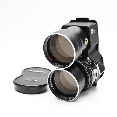 Súper lente Mamiya TLR 180 mm f4,5 Sekor negra #030 Foto 1 de 4