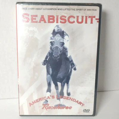 Seabiscuit America's Legendary Racehorse DVD 2003 NEW SEALED Foto 1 de 3