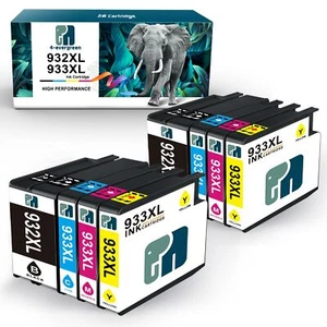 8 Combo de cartucho de tinta Premium 932 XL 933 XL para HP OfficeJet 7612 6700 7110 6600 - Imagen 1 de 5