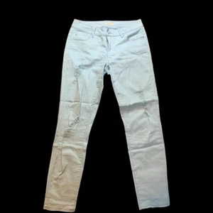 Light Blue Distressed Pants S/M - Picture 1 of 5