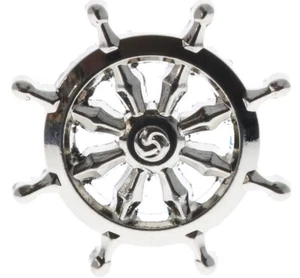 Dharmachakra Wheel of Dharma Hat or Lapel Pin PMS782 F3D30Y - Picture 1 of 2