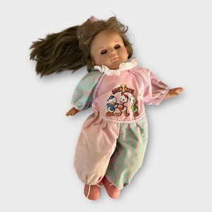 1985 Max Zapf Doll Brown Hair Eyes Outfit Shoes Cloth Body Duck Tales Germany - Bild 1 von 9
