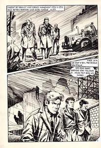 OU VAS-TU VICOMTE , (DESSINS MUSQUERA) PLANCHE ORIGINALE AREDIT PAGE 2 - Picture 1 of 1