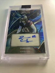 Tyler Scott Auto 1/10 Rookie American Metallix Blue Wild Card WMG-TSA - Picture 1 of 4