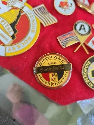 Broche traseiro juvenil Wenatchee hóquei juvenil 1" - Imagem 1 de 3