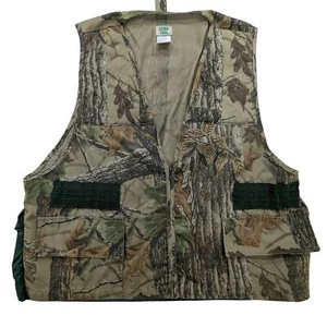 Ozark Trail Hunting Vest Mens XL Camo Zip Front Multi Pocket Game Bag Outdoor - Picture 1 of 11