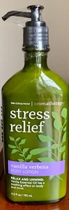 Bath & Body Stressabbau Vanille Eisenkraut Bodylotion 6,5 Oz. Neu - Bild 1 von 2