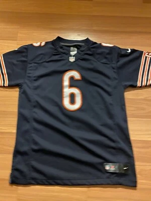Camiseta deportiva Nike Chicago Bears Jay Cutler juvenil X-grande, azul cosida, nueva. Foto 1 de 4