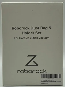 Roborock Dust Bag & Holder Set for Cordless Stick Vacuum 12 bags - Space Silver - Picture 1 of 4