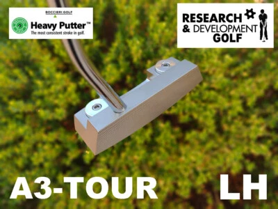 NEW LH  A3-TOUR BOCCIERI SUPER ARM LOCK PUTTER 41" TRIPLE B SHAFT SILVER FINISH  - Image 1 of 4