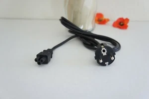 New Line Tek LP-34 16A 250W Europe outlet Power Cord Black - Picture 1 of 4