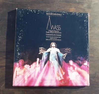 LEONARD BERNSTEIN’S MASS, 70s MODERN CLASSICAL OPERA LPs, TWO RECORD BOX SET - Image 1 of 4
