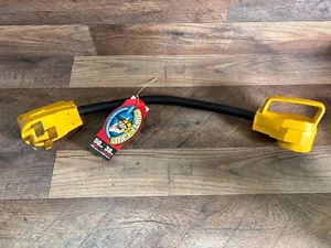 Adattatore Generatore Power Grip Camper Camco 50A Maschio / 30A Femmina 125V / 3750W - Foto 1 di 4
