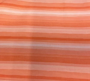 GOLDENROD GRADIANT #36053-16 STRIPE-CORAL BY ONE CANOE TWO FOR MODA- BY THE YD - Picture 1 of 3