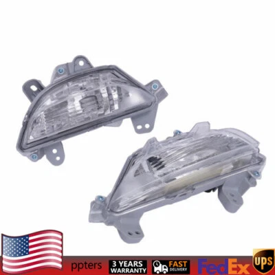 For Mazda 3 2014 2015 2016 Halogen Turn Signal Lights Pair Front Bumper Lamps - Image 1 of 4