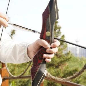 60" PMZ Takedown Recurve Bow 30lb Hunting/Target Practice for Beginners - Picture 1 of 6