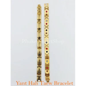 Yant Hah Taew Bracelet Thai Amulet Talisman Good Health Wealth Success Fortune - Picture 1 of 12