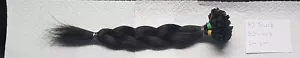 Hairdreams Bonding-Extensions 80 Stück 24 cm neu gebondet hellblond gesträhnt - Bild 1 von 1