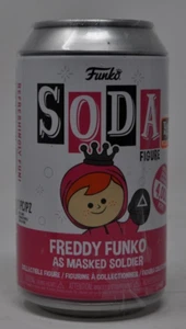 Funko Soda Freddy Funko as Masked Soldier 2022 Fright Night Fun LE 4000 Sealed - Picture 1 of 5