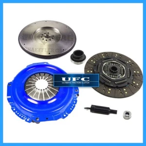 UF STAGE 2 CLUTCH KIT + SOLID HD FLYWHEEL 88-94 FORD F250 F350 F SUPER-DUTY 7.3L - Picture 1 of 2