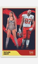Travis Kelce Taylor Swift Kansas City Chiefs NFL Singer Dating ACEO Trading Card