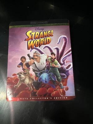 NEW Strange World 4K UHD & Blu-ray Slipcover New ultimate collectors edition - Image 1 of 3