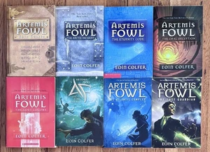 Complete Series ARTEMIS FOWL Set 1-8 Eoin Colfer Disney Hyperion Mirimax Books - Picture 1 of 2