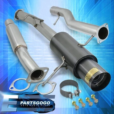 For 02-07 Subaru Impreza WRX STI EJ25 3" 76mm Catback Exhaust Gray Tip GODSNOW Foto 1 de 4