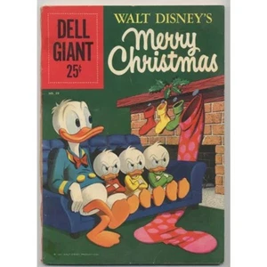 VINTAGE Walt Disney's Merry Christmas No. 39 Dell Giant - 1960 - Picture 1 of 8